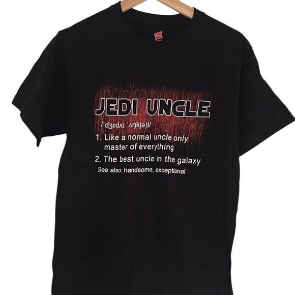 Jedi Uncle Men’s Tshirt Size Small - Picture 1 of 1